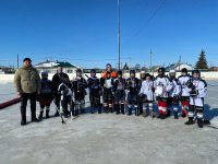 Открытый районный турнир по хоккею на валенках среди юношеских команд, посвященного закрытию сезона